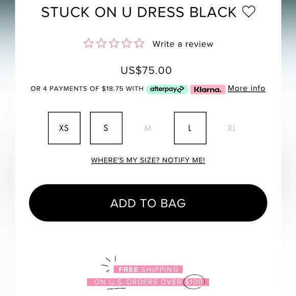 Stuck On U Dress Black - Picture 9 of 15